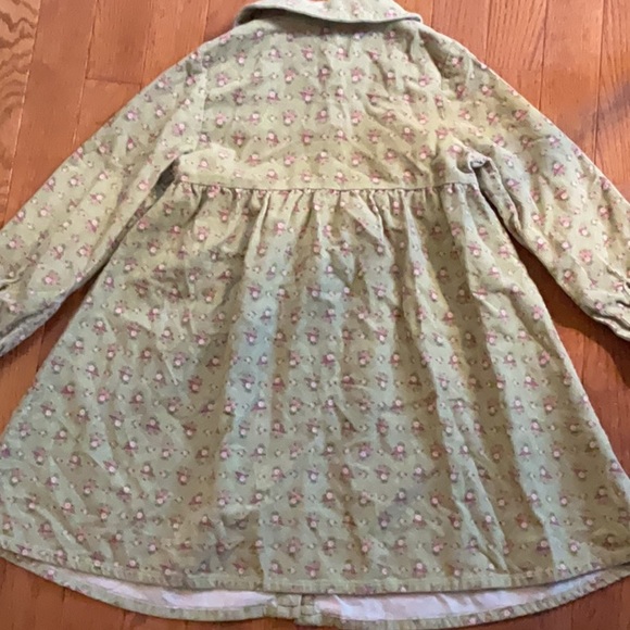 Green corduroy dress - Picture 3 of 3